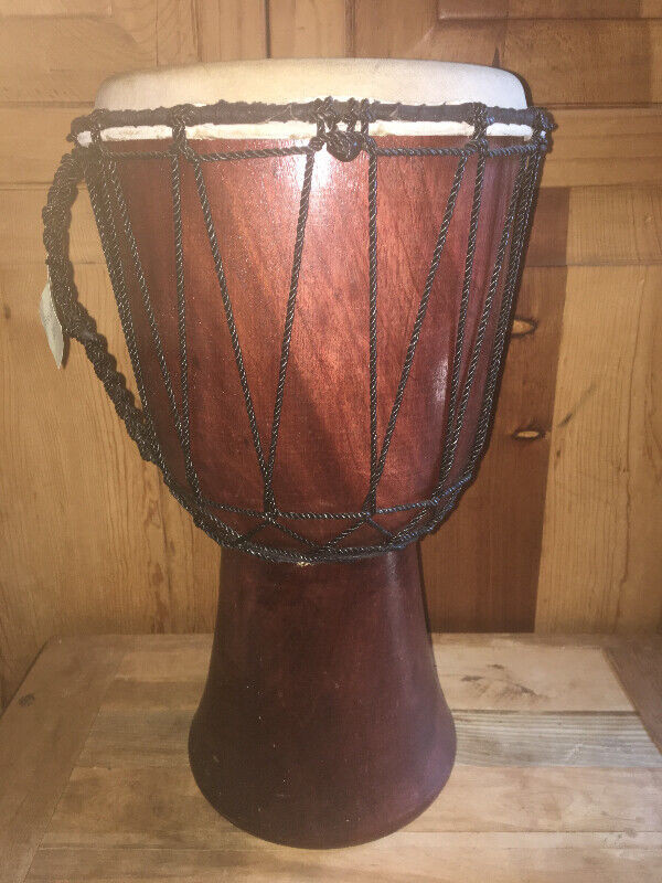 Djembe Drum - 8  X 16.5 inches in Drums & Percussion in Mississauga / Peel Region - Image 2