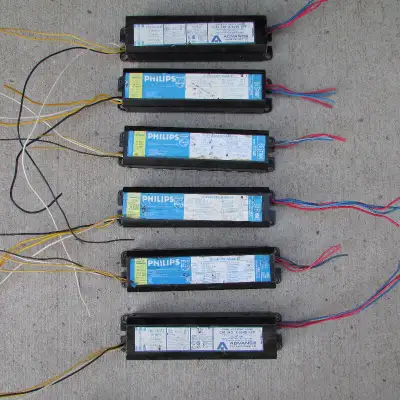 Two Lamp Fluorescent Ballasts, View more