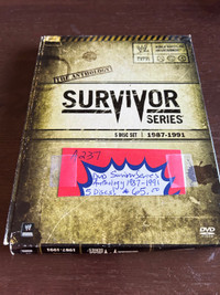 Survivor Series ANTHOLOGY 87-91 DVD 5 Discs Booth 276