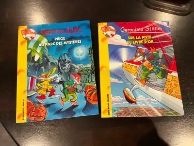 French Geronimo Stilton Books, View more