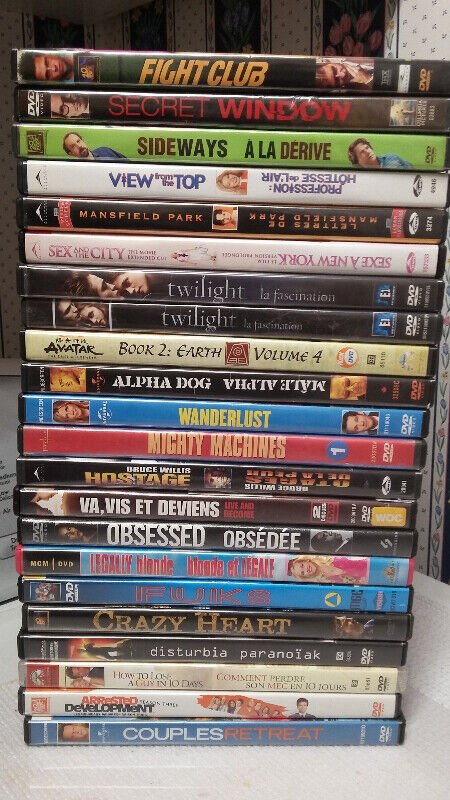 DVD MOVIES in good condition in CDs, DVDs & Blu-ray in Markham / York Region