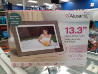 Aluratek 13.3" Digital Photo Frame @ Cashopolis!!!!!