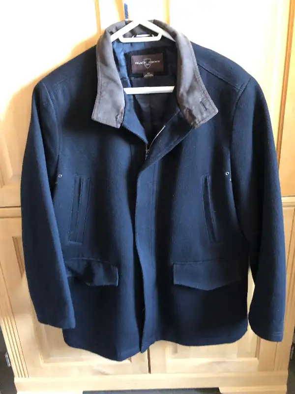 Men’s Wool Blend Jacket, Large (Brampton) in Men's in Mississauga / Peel Region - Image 2