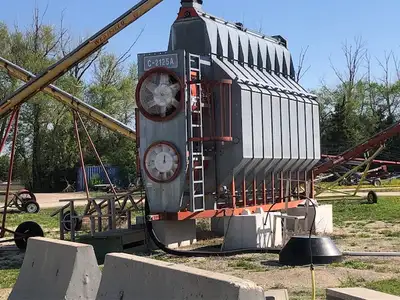 Farm Fan Dryer 208 /230 volt 3 phase 60hz. Dried 75000 bushels of corn in 2024 season and the beginn...