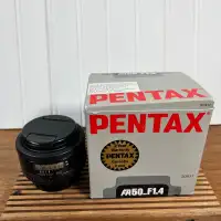 Pentax FA f/1.4 camera lens