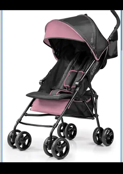 Summer Infant 3Dmini Convenience Stroller, Pink Lightweight Infa, View more