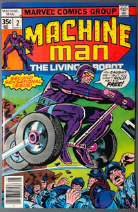 Marvel Comics Machine Man #2 May 1978