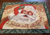 Set 6 I Believe in Santa Placemats 
