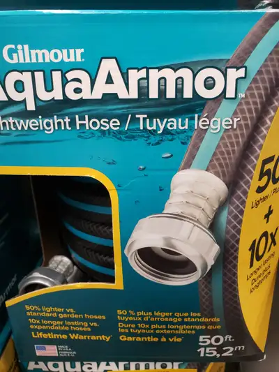 Brand new light weight garden hose, View more