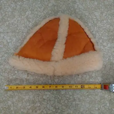 Leather  Sheepskin Lined Hat, View more