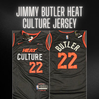 Jimmy Butler Miami Heat 'Culture' Jersey Medium