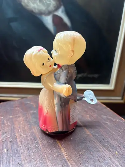  Vintage Wind-Up Dancing Couple – Made in Japan , View more