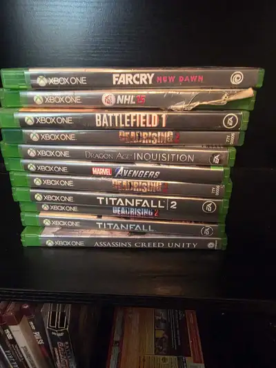11 Xbox one games , View more