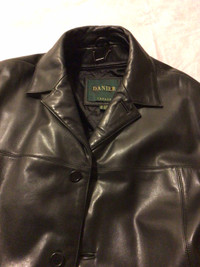 Danier Retro Leather Jacket Mint Condition