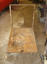 metal shop cart