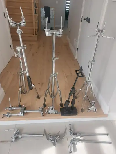 Ludwig,Rogers,Premier,Pearl,Tama vintage drum hardware and parts, View more