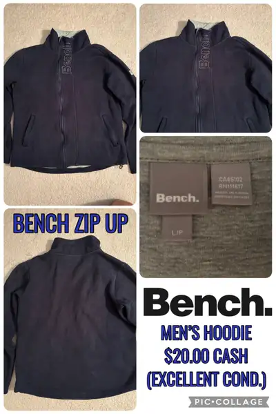BENCH MEN’S JACKET (SIZE LARGE): $20.00, View more