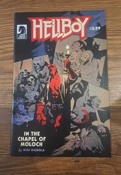 Comic Hellboy In the Chapel of Moloch, View more
