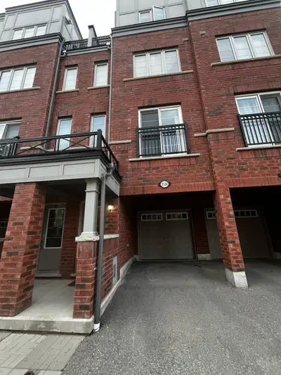 2 bedrooms in a townhouse