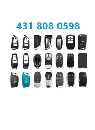 We sell car key, key fobs. We can also do cut, copy, programming for all cars, such as Acura, Chevro...