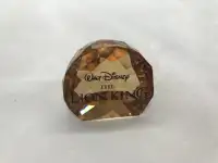 Mint Swarovski Disney Lion King Title Plaque 1055087 with box