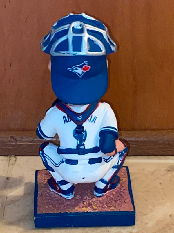 JP Arencibia Bobblehead 2013 Toronto Blue Jays Baseball in Arts & Collectibles in St. Catharines - Image 3
