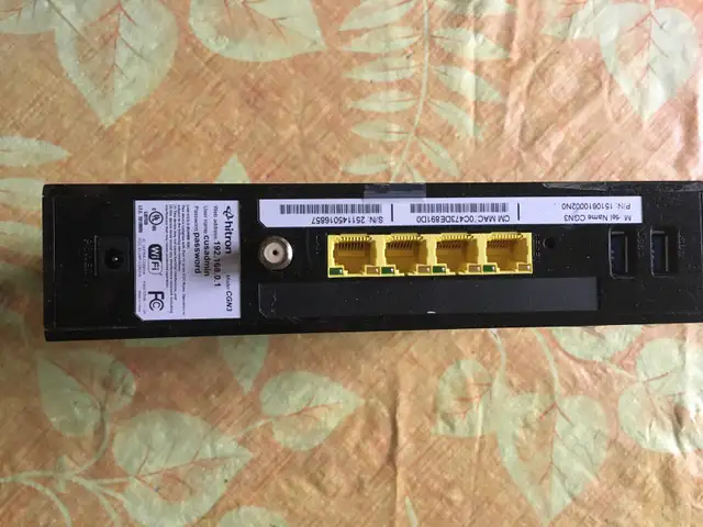 Hitron CGN3 Cable Modem534824090988062721