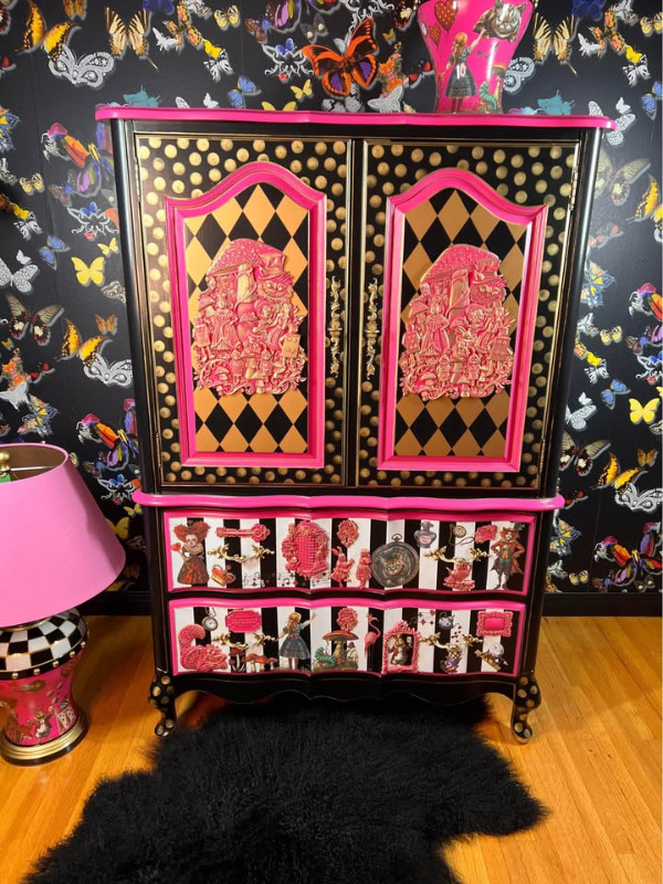 Alice In Wonderland Wardrobe in Dressers & Wardrobes in Edmonton