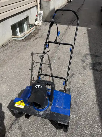 Snow Joe electric corded snowblower that's ready to clear your walkways and driveways for winter. It...