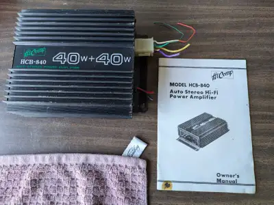 Hi-Comp Vintage Car Power Amplifier., View more