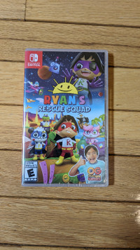 Ryan’s Rescue Squad New SEALED Switch game