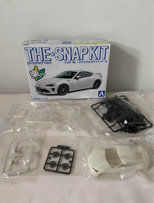 Aoshima 1/32 Scale Toyota GT86 The Snap Kit in Toys & Games in Mississauga / Peel Region - Image 2