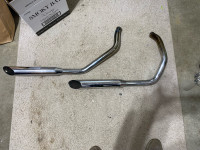 Evo sporty slash cut exhaust 