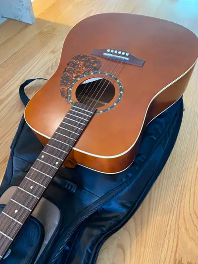 Norman acoustic guitar, View more