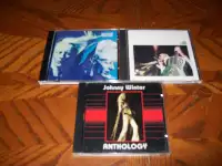 Johnny Winter cd lot of 3