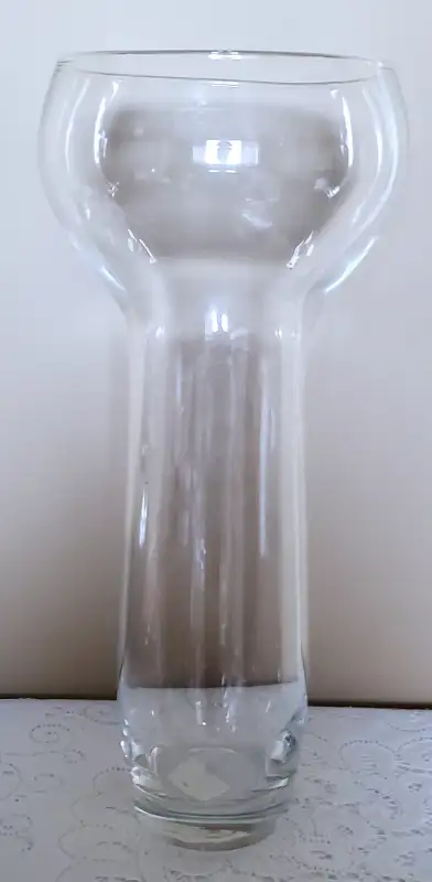 TALL CRYSTAL VASE MADE IN POLAND, View more