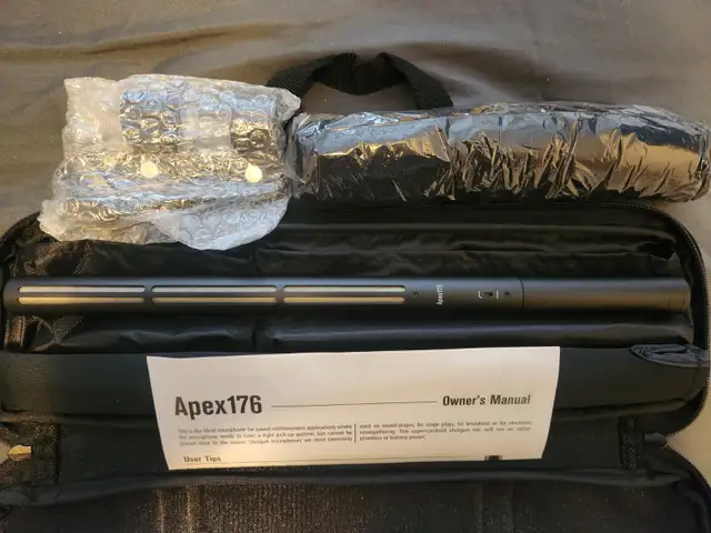 NEW Apex 176 Hypercardioid Condenser Shotgun Microphone in Pro Audio & Recording Equipment in City of Toronto - Image 3