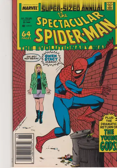 Marvel Comics - The Spectacular Spider-Man - Annual #8 (1988)., View more