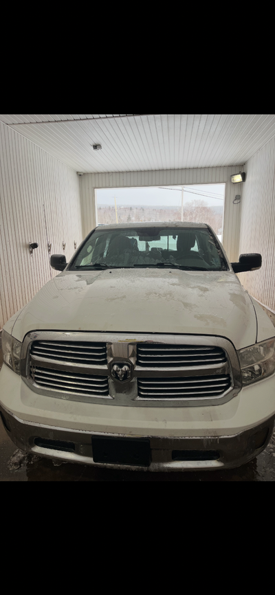 Selling our 2016 Dodge Ram Eco Diesel New studded tires at the beginning of winter, second set of ri...