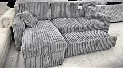 Corduroy Sectional Sofa Bed, View more