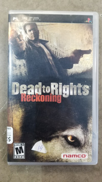 Dead to Right Reckoning PSP Game