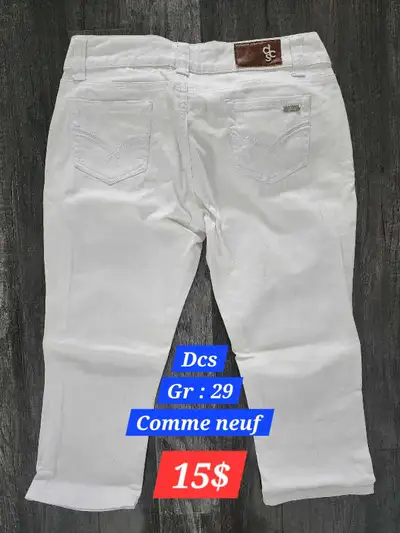2 paires de jeans 3/4, View more