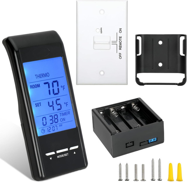 Touch Screen Programmable Thermostat Remote Control Kit, BNIB in General Electronics in Markham / York Region - Image 2