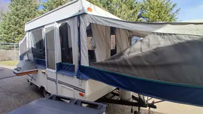 I am selling because I don't need it anymore. We used it a few times, and it's quite roomy for just...