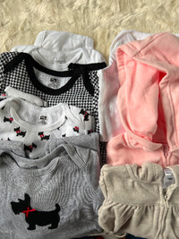 Baby Girl asst’d pieces of clothing. Size 18 months. Gently used