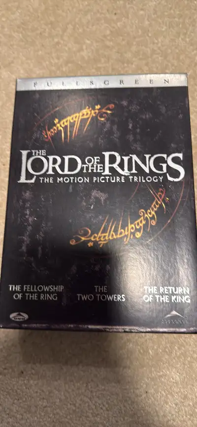 Lord of the Rings Trilogy DVD Set, View more