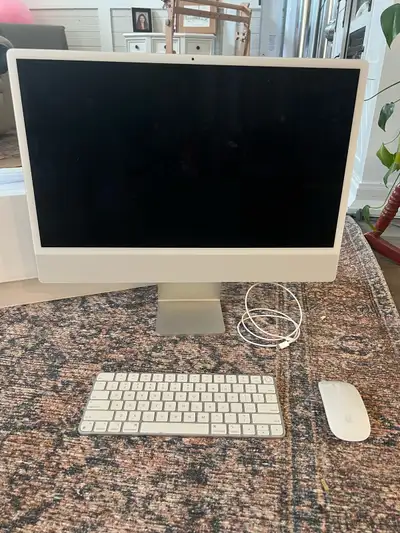 2021 24 inch IMac 8gb ram 256 ssd great condition, View more