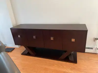  Modern Solid Wood Sideboard – $250 OBO, View more