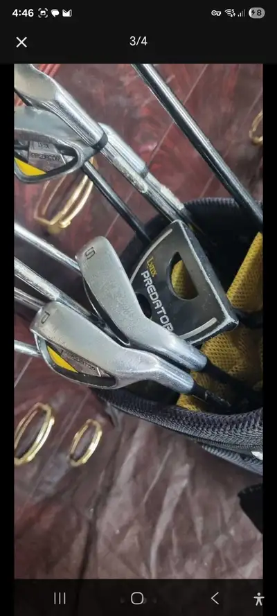 Golf set and bag for sale, View more