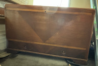 Vintage Antique Cedar chest 
